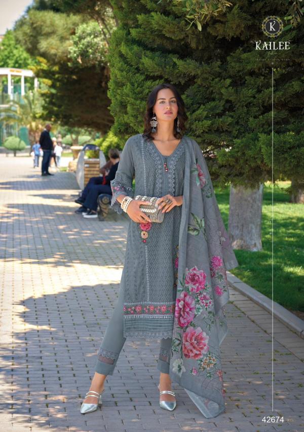 Kailee Sajda Cotton Top Bottom With Dupatta Collection